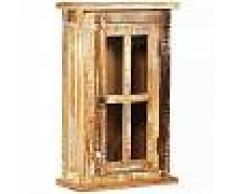 VidaXL Armario de pared de madera maciza reciclada 44x21x72 cm