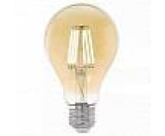 EGLO Bombilla LED de estilo vintage E27 A75 11555, Color ámbar