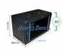 cablematic Armario rack mural 19'''' 6U 600x300x370mm pared SOHORack de RackMatic