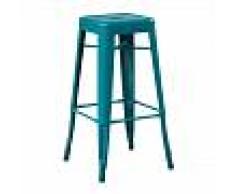 Taburete Alto LIX Azul Turquesa - INDECEMI