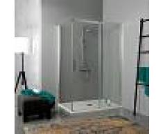 CABINA DE DUCHA CON PUERTA CORREDIZA 80X140 SUEÑO TRANSPARENTE
