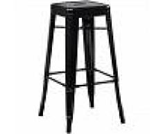 Taburete Alto LIX Negro - INDECEMI