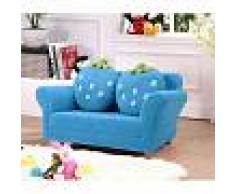 Sofá Infantil Sillón para Niños Taburete Asiento 90x54,8x48cm