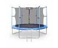 Klarfit Rocketboy XXL - Cama elástica Trampolin 305 cm red de seguridad