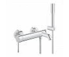 Grohe Mezclador para bañera con set de ducha Grohe Essence New con set doccia