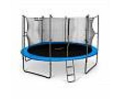 Klarfit Rocketboy 430 Cama elástica Trampolin 430cm Red de seguridad