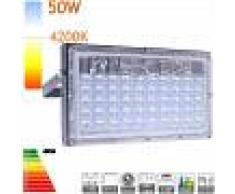 Proyector led 50W 4200K ensamblable ultra slim exterior - JANDEI