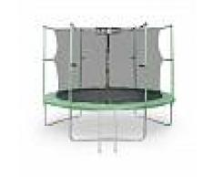 Klarfit Rocketstart XXL - Cama elástica Trampolin 305 cm red de