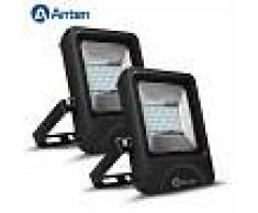 2X 30W 3600LM IP66 Floodlight LED Foco Proyector LED para Exterior