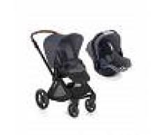 JANE Cochecito dúo MUUM + Portabebé KOOS i-SIZE JANÉ, Jet black