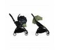 BABYZEN Cochecito dúo YOYO+ y Grupo 0 BABYZEN, Negro/Peppermint