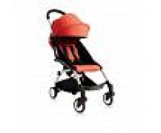 BABYZEN Silla de paseo YOYO+ +6 BABYZEN, Chasis Blanco color pack Rojo
