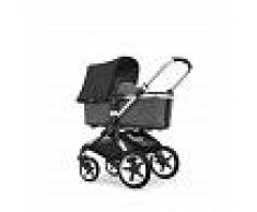 BUGABOO Cochecito BUGABOO FOX Aluminio/Style Set Gris/Capota Negra
