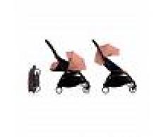 BABYZEN Silla de paseo DÚO YOYO+ Chasis Negro, Color Ginger