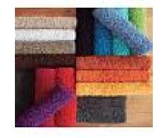 Lasa - Home 50x80 cm - Alfombra baño Chenille 100% algodón 1800 gr./m2 Bath Mat - Lasa Home (Chenille alfombra / tapete)