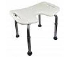 SUCESORES DE MANU Silla De Ducha/baño En U Sin Respaldo Regulable Y (Mobiclinic)