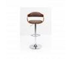 Kare Design taburete bar Monaco chocolate expo