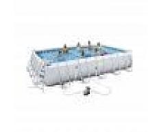 Bestway Piscina desmontable rectangular 671x366x132 cm Power Steel