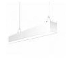 Lámpara colgante SERK, 70W, 208cm, TRIAC regulable, blanco, Blanco neutro, regul