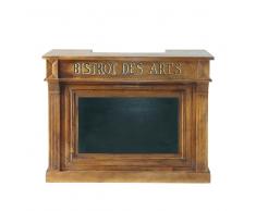 Mueble bar de madera maciza de mango Bistrot
