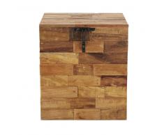Baúl de madera reciclada