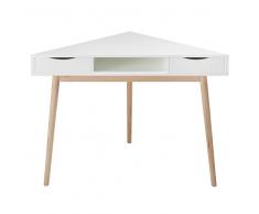 Escritorio esquinero vintage blanco Artic