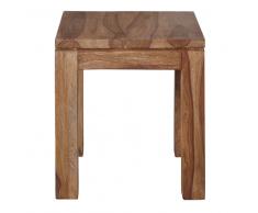 Mesa auxiliar de madera maciza de palo rosa Stockholm