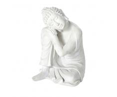 Estatua de Buda color crudo efecto envejecido Alt.60