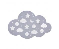 Marco multivistas nubes 12 fotos gris 50x32