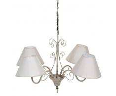 Lámpara de araña de metal 4 brazos Diám. 60 cm VOLUTE