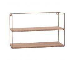 Organizador de pared bicolor