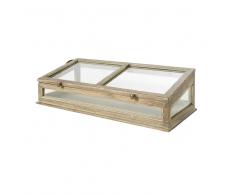 Vitrina de abeto y cristal