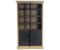 Vitrina de pino reciclada Voltaire