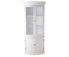 Mueble esquinero de madera blanca An. 68 cm Sologne