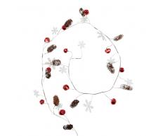 Guirnalda de navidad con ornamentos y cascabeles L.152