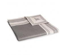 Mantel engomado gris 170 x 310 cm ORANGERIE