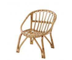 Silla infantil de mimbre Plume
