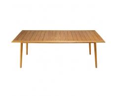 Mesa de jardín para 8 personas de acacia maciza Frejus