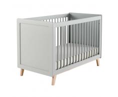 Cuna con barrotes gris L 126 cm Sweet