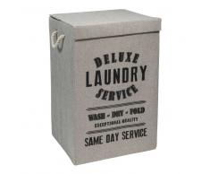 Cesto de ropa de tela LAUNDRY DELUXE