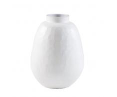 Maceta de terracota blanca Alt.77