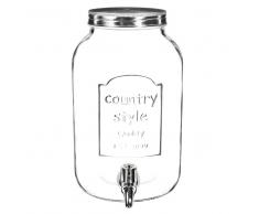 Fuente de bebida de cristal de 3,5 l COUNTRY