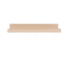 Organizador de pared con reborde