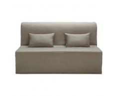 Funda de algodón color topo para sofá-cama acordeón Elliot