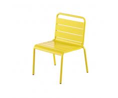 Silla infantil de metal dorado Fun Summer