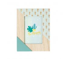 Marco para fotos de 10x15 con motivo decorativo de cactus