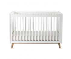 Cuna con barrotes blanca L.126 Sweet