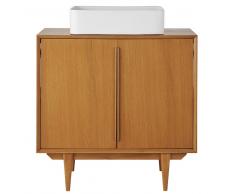 Mueble de lavabo vintage con 2 puertas Portobello