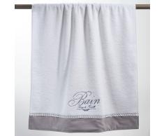 Toalla de ducha blanca de algodón 70 × 140 cm BAIN