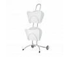 Eurostil Revistero Modelo Funny Plex Transparente (Color Blanco)